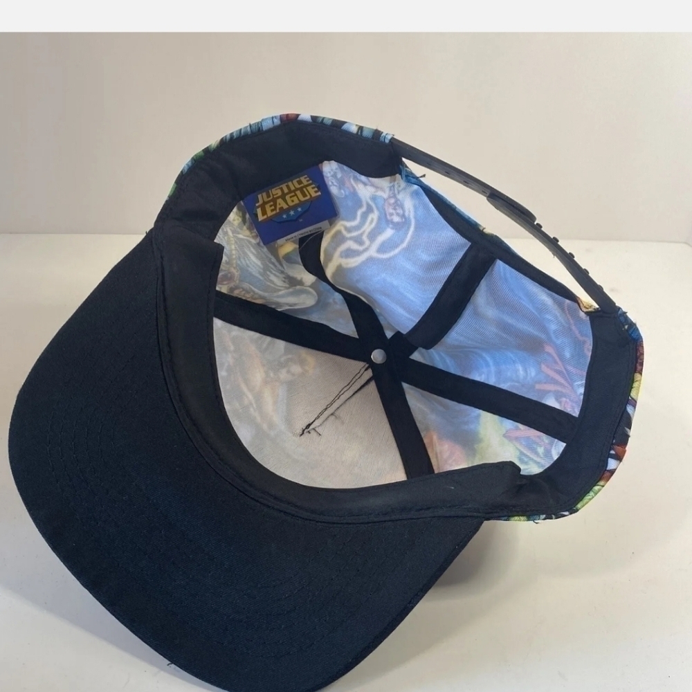 KIDS Youth DC Justice League Snapback Flat Bill Hat Cap One Size - Picture 6 of 6
